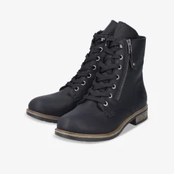 rieker Damen Schnürstiefeletten-Damen Stiefeletten