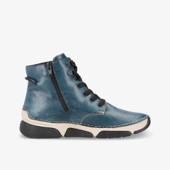 rieker Damen Schnürstiefeletten-Damen Stiefeletten