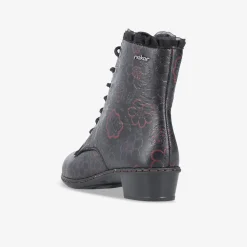 rieker Damen Schnürstiefeletten-Damen Stiefeletten
