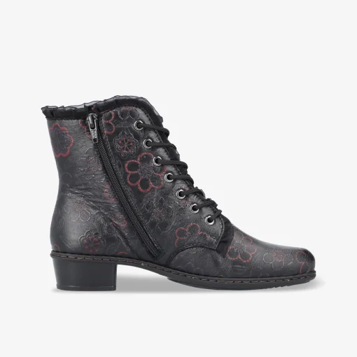 rieker Damen Schnürstiefeletten-Damen Stiefeletten