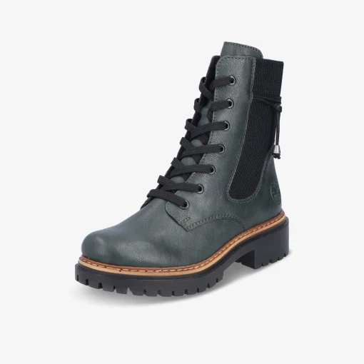 rieker Damen Schnürstiefeletten-Damen Stiefeletten