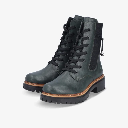 rieker Damen Schnürstiefeletten-Damen Stiefeletten