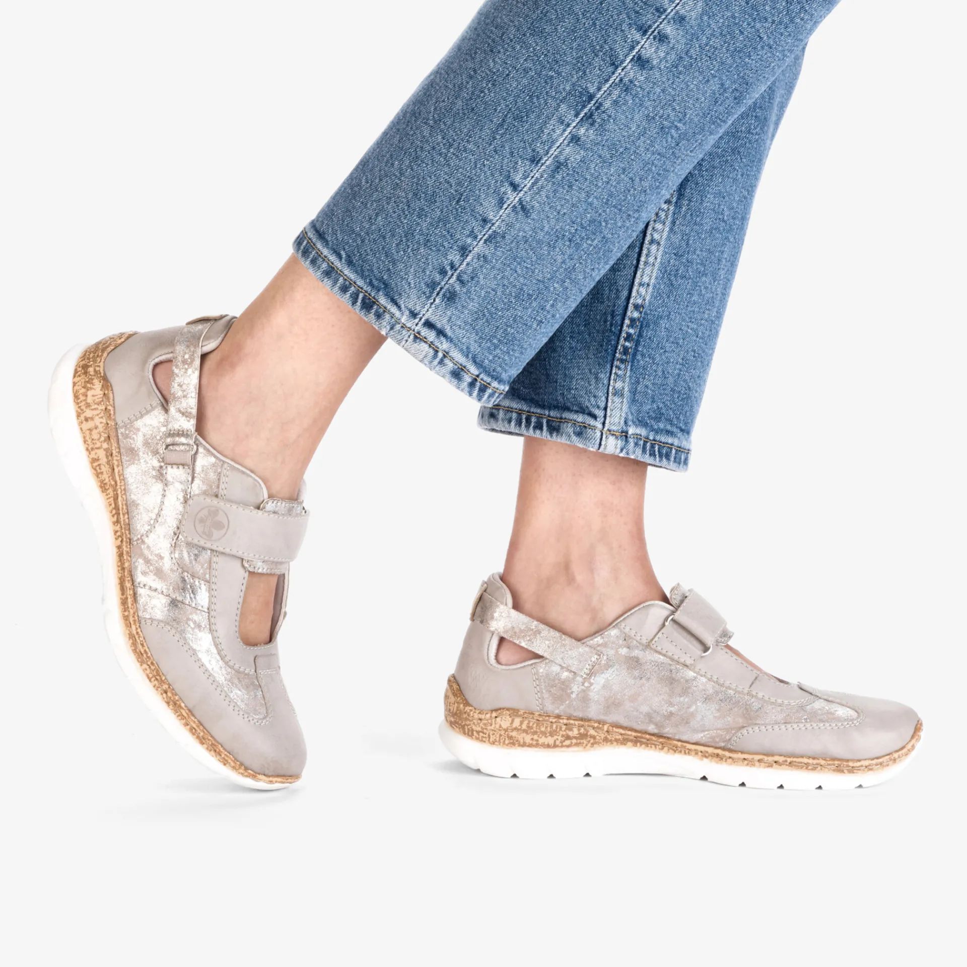 rieker Damen Slipper-Damen Halbschuhe | Größen Ab 42