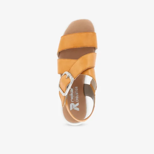 Rieker Evolution Damen Plateausandalen-Damen Komfortschuhe | Sandalen