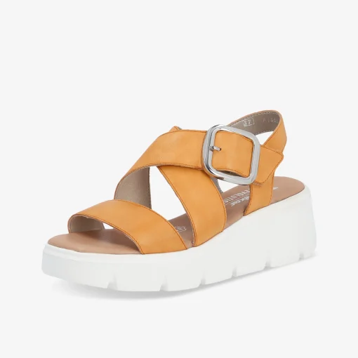 Rieker Evolution Damen Plateausandalen-Damen Komfortschuhe | Sandalen
