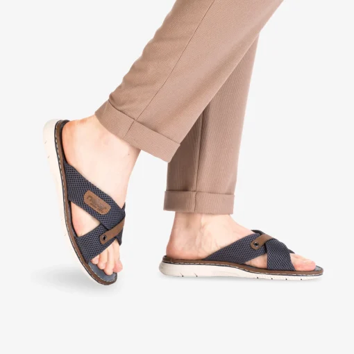 rieker Herren Pantoletten-Herren Sandalen | Größen Ab 47