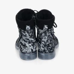 SIMEN ​ Damen Schnürstiefelette-Damen Stiefeletten