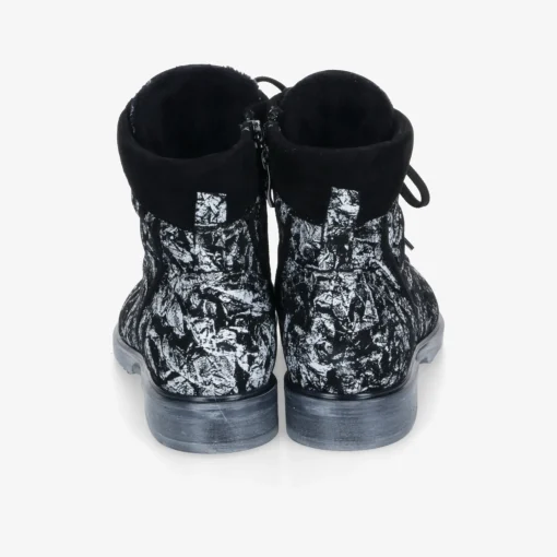 SIMEN ​ Damen Schnürstiefelette-Damen Stiefeletten
