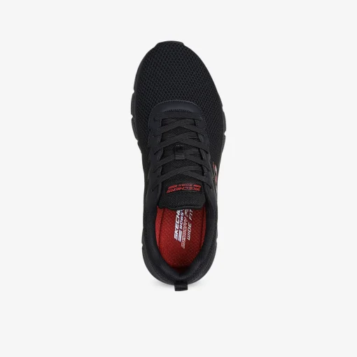 SKECHERS BOBS B FLEX CHILL EDGE Herren Sneaker Low-Herren Größen Ab 47 | Sneaker