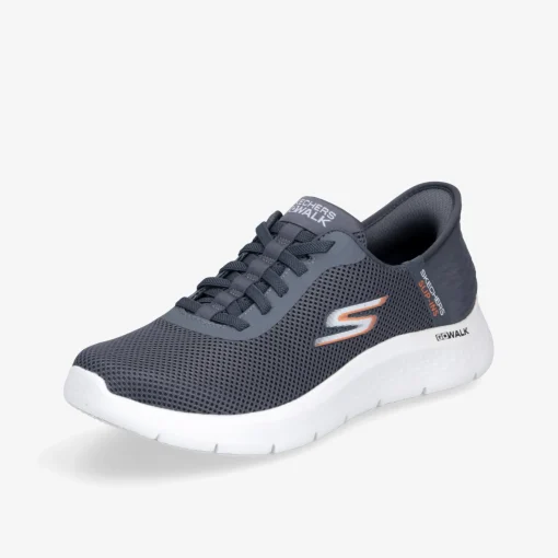 SKECHERS GO WALK FLEX HANDS UP Herren Sneaker Low-Herren Größen Ab 47 | Sneaker