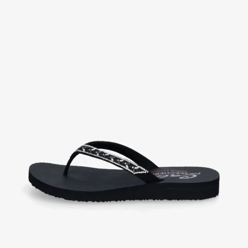 SKECHERS ​ MEDITATION Damen Zehentrenner-Damen Sandalen | Größen Ab 42