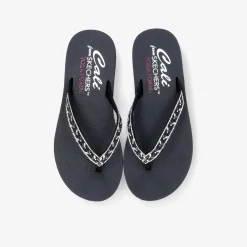 SKECHERS ​ MEDITATION Damen Zehentrenner-Damen Sandalen | Größen Ab 42