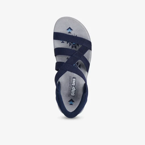 SKECHERS ​ REGGAE SLIM Damen Sandale-Damen Sandalen | Größen Ab 42