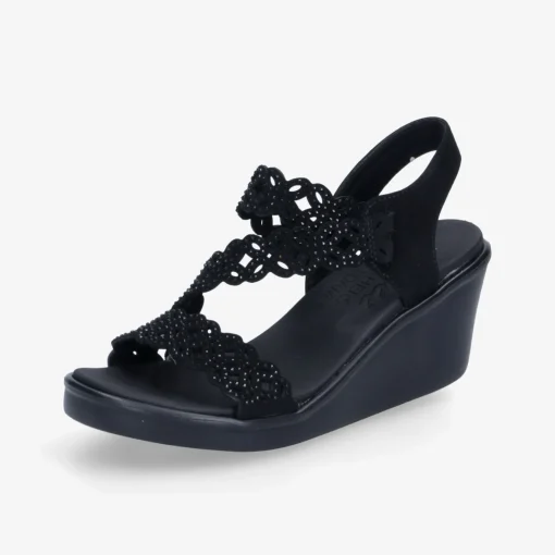 SKECHERS RUMBLE ON Damen Keilsandalen-Damen Sandalen