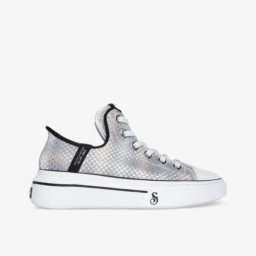 SKECHERS ​ SNOOP ONE Damen Leinenschuh-Damen Halbschuhe | Sneaker