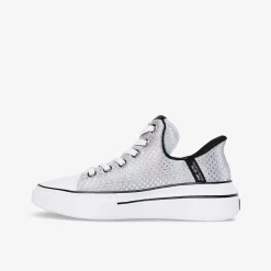 SKECHERS ​ SNOOP ONE Damen Leinenschuh-Damen Halbschuhe | Sneaker