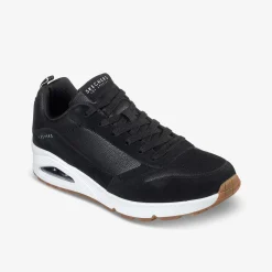 SKECHERS Uno Stacre Herren Sneaker Low-Herren Größen Ab 47 | Sneaker