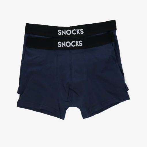 Snocks Herren Boxershorts L 2er Pack-Herren Unterwäsche