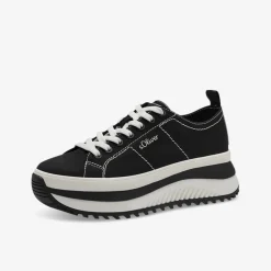 s.Oliver Damen Plateau Sneaker-Damen Halbschuhe | Sneaker