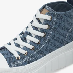 s.Oliver Damen Plateau Sneaker-Damen Halbschuhe | Sneaker
