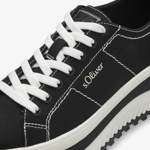 s.Oliver Damen Plateau Sneaker-Damen Halbschuhe | Sneaker