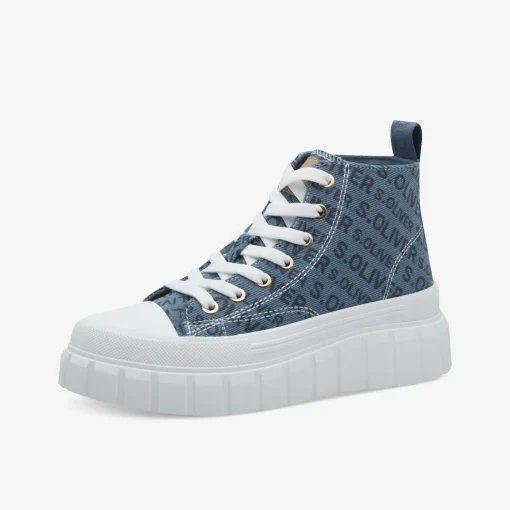 s.Oliver Damen Plateau Sneaker-Damen Halbschuhe | Sneaker