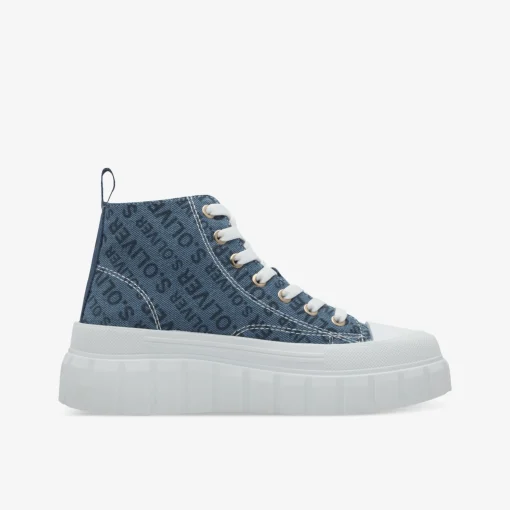 s.Oliver Damen Plateau Sneaker-Damen Halbschuhe | Sneaker