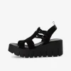 Tamaris ​ Damen Plateausandale-Damen Sandalen