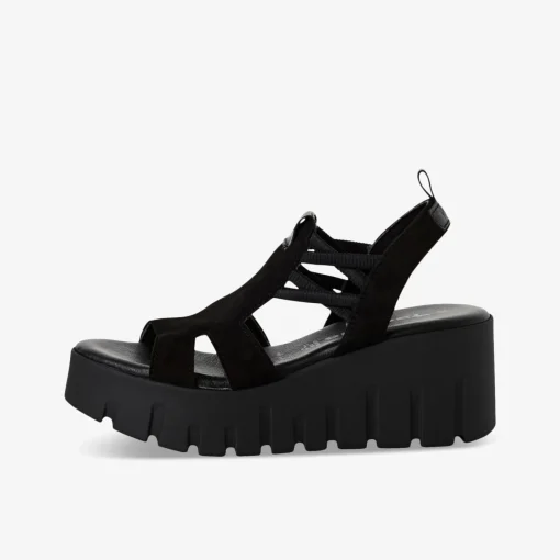 Tamaris ​ Damen Plateausandale-Damen Sandalen