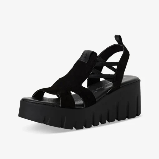 Tamaris ​ Damen Plateausandale-Damen Sandalen