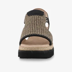 TOM TAILOR ​ Damen Keilsandale-Damen Sandalen
