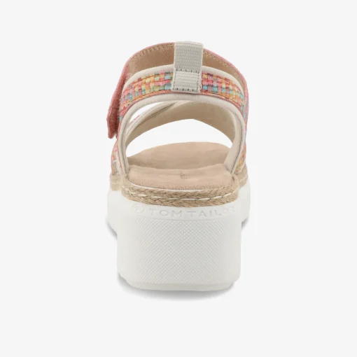 TOM TAILOR ​ Damen Keilsandale-Damen Sandalen
