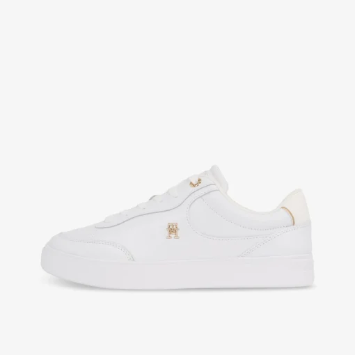 TOMMY HILFIGER ​ Essential Chic Court Damen Sneaker Low-Damen Sneaker | Halbschuhe