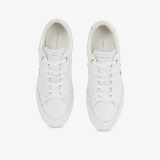 TOMMY HILFIGER ​ Essential Chic Court Damen Sneaker Low-Damen Sneaker | Halbschuhe