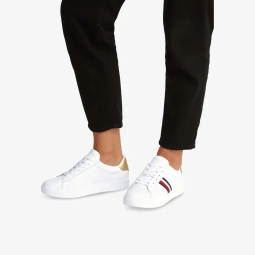 TOMMY HILFIGER ​ Essential Court Damen Sneaker Low-Damen Sneaker | Größen Ab 42