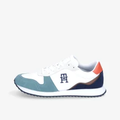 TOMMY HILFIGER Runner Evo Leather Herren Sneaker Low-Herren Sneaker