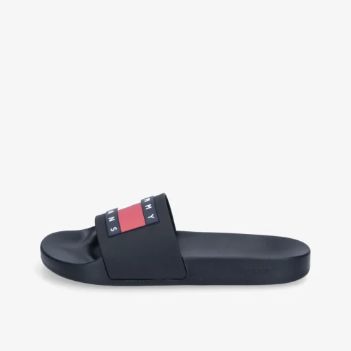TOMMY HILFIGER Tommy Jeans Pool Slide Herren Pantolette-Herren Badeschuhe | Sandalen
