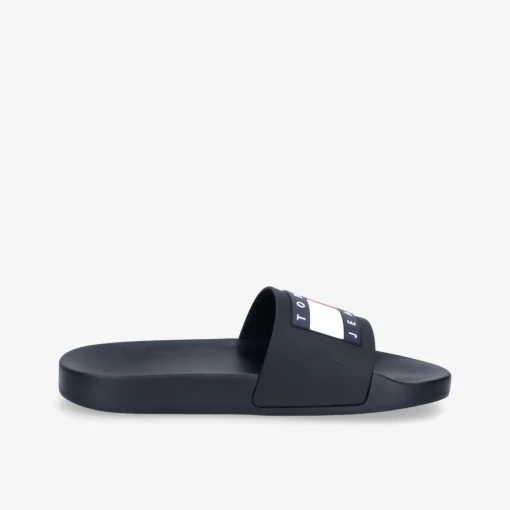 TOMMY HILFIGER Tommy Jeans Pool Slide Herren Pantolette-Herren Badeschuhe | Sandalen