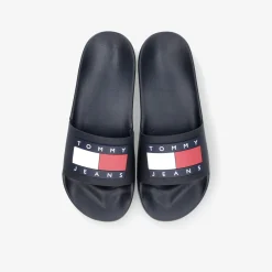 TOMMY HILFIGER Tommy Jeans Pool Slide Herren Pantolette-Herren Badeschuhe | Sandalen