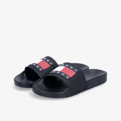 TOMMY HILFIGER Tommy Jeans Pool Slide Herren Pantolette-Herren Badeschuhe | Sandalen